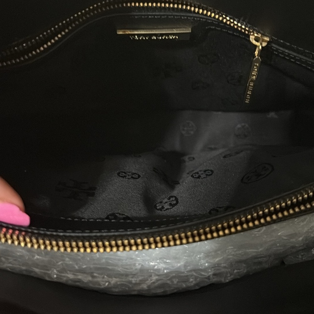 Tory Burch Robinson Reva Woven Dome Satchel - Picture 9 of 10